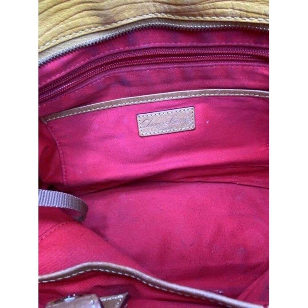Dooney and Bourke yellow leather shoulder bag - Picture 12 of 12